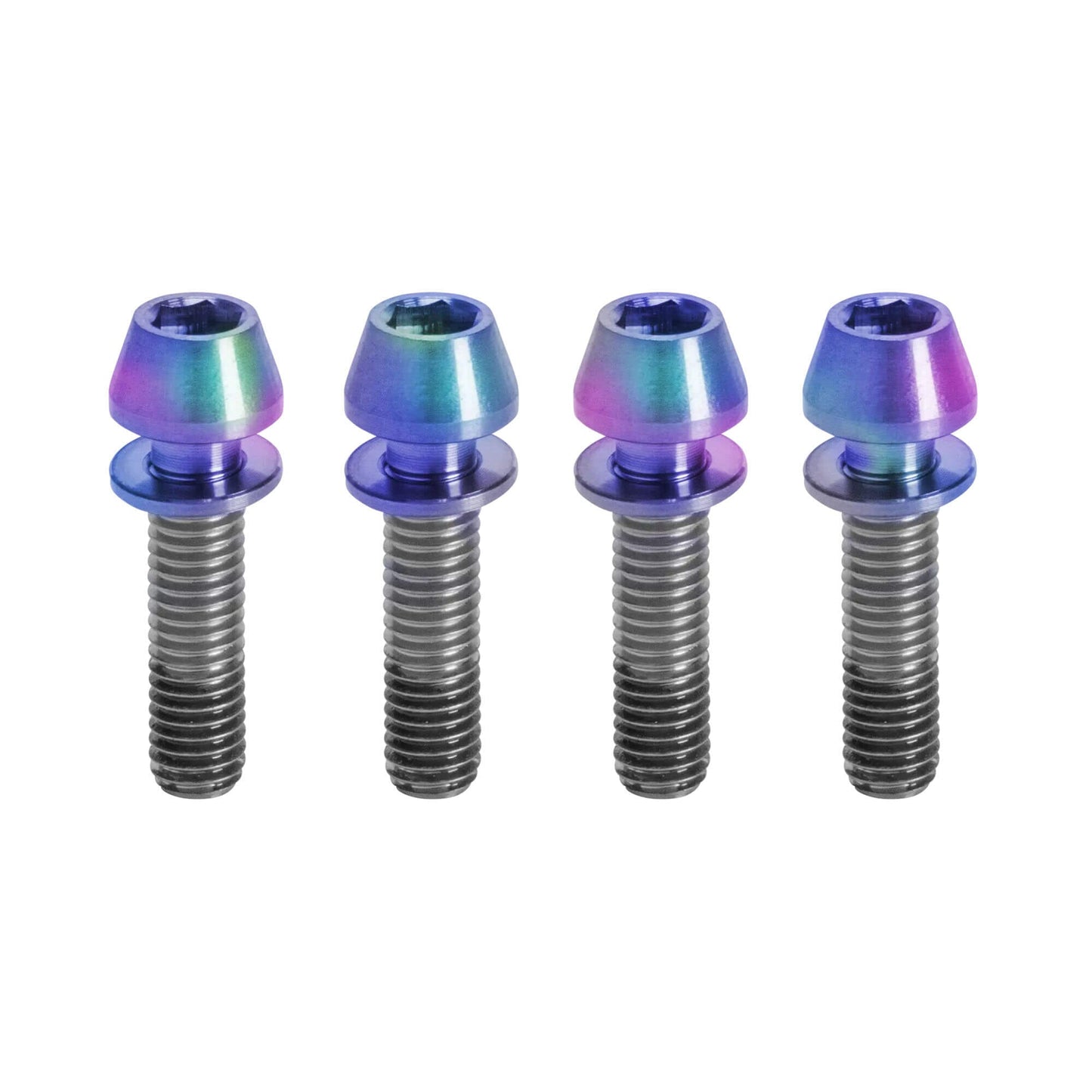 Kogel Titanium Bolt Kits Stem Clamp / Rainbow