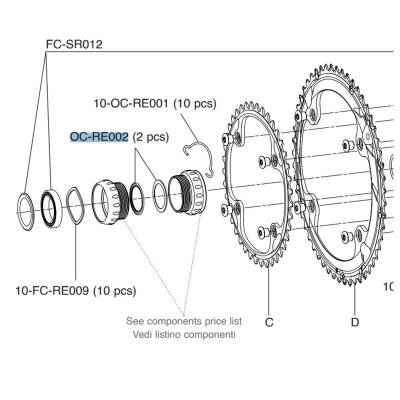 Outboard Cup Seals (2pcs)