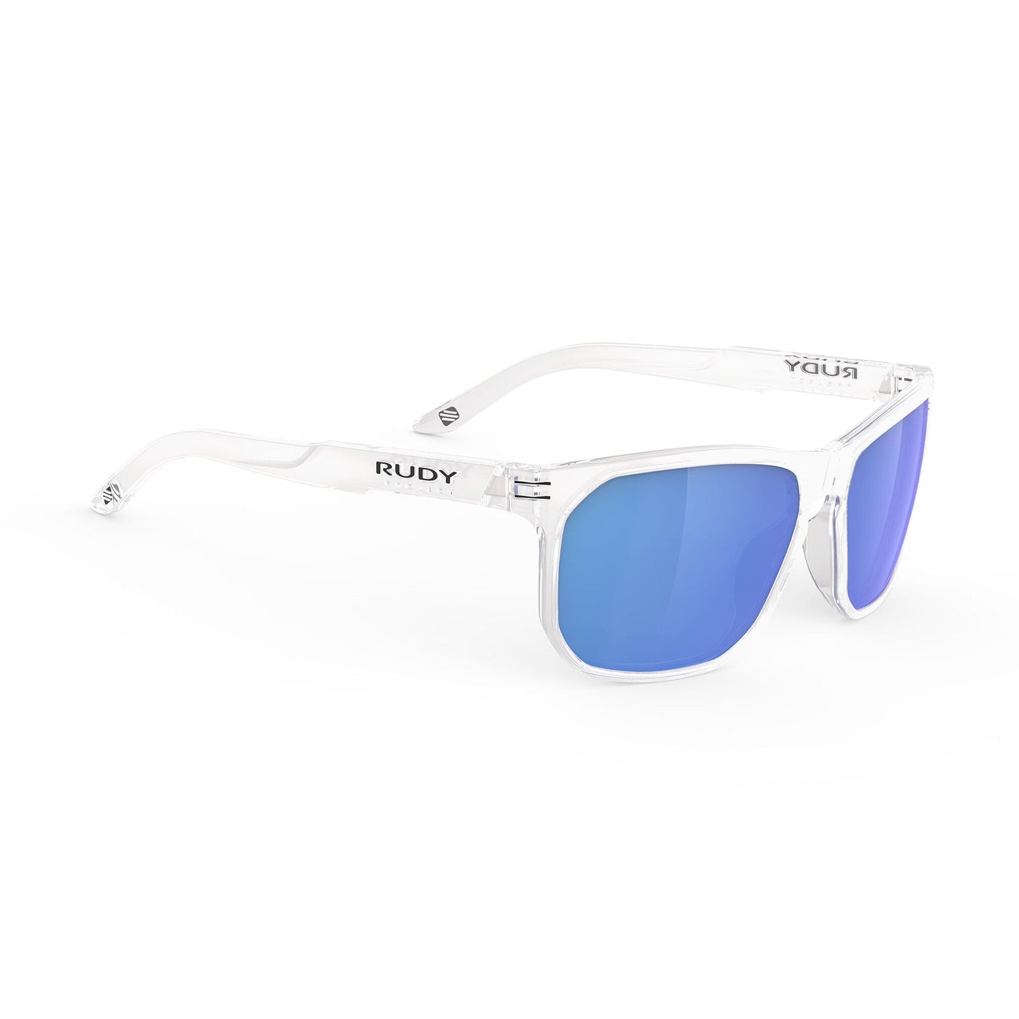 Rudy Project Soundrise RP Optics Sunglasses Crystal Gloss - Multilaser Blue