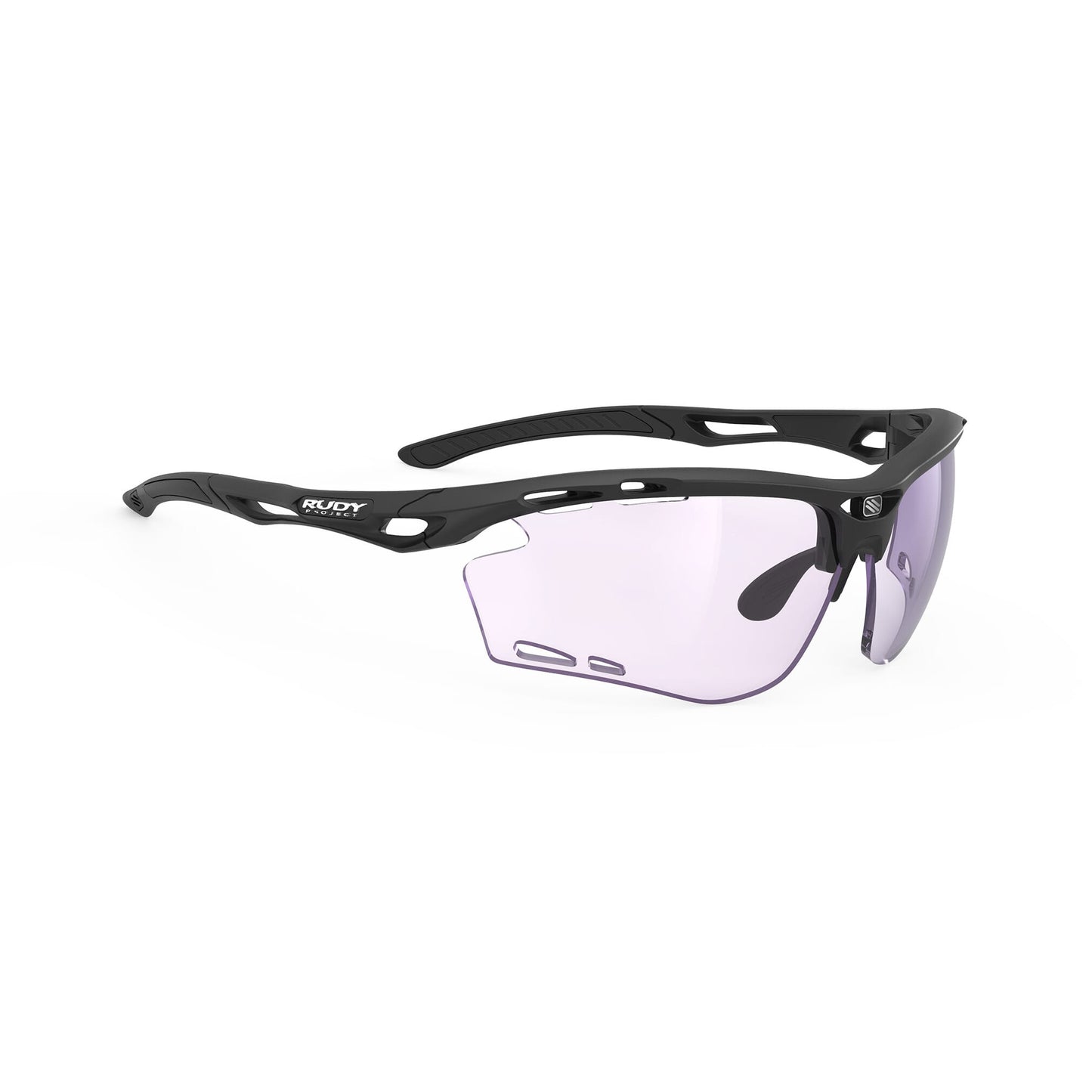 Rudy Project ImpactX PH Propulse Sunglasses Black Matte - 2Laser Purple