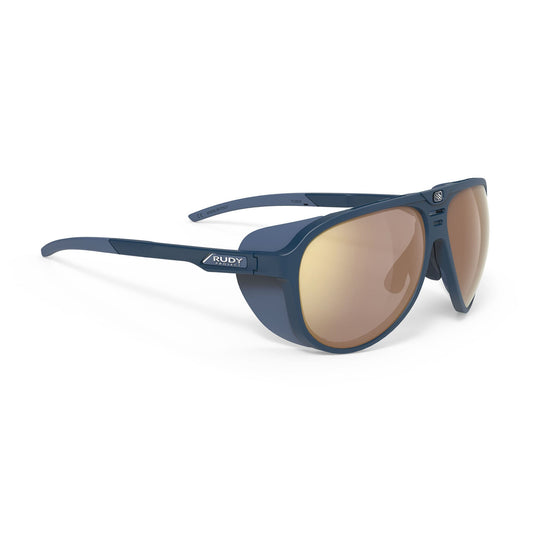 Rudy Project Stardash ImpactX PH Sunglasses Blue Navy Matte - 2Laser Crimson