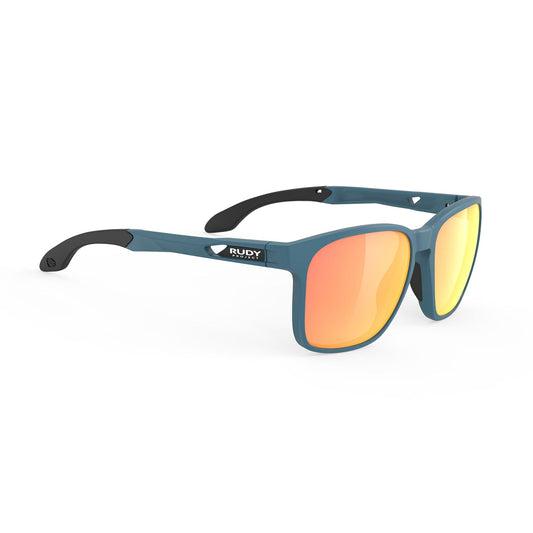 Rudy Project Lightflow A RP Optics Sunglasses Teal Matte - Multilaser Orange