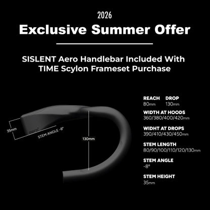 Time Scylon Frameset + FREE Carbon integrated handlebar