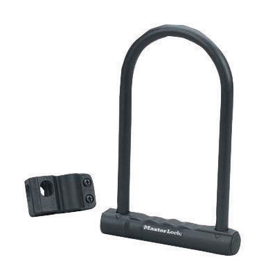 Master Lock U-Lock 10 x 20cm [8170] Black