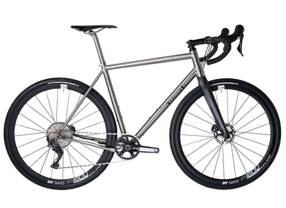 J.Guillem Atalaya Titanium Gravel Bike Shimano Ultegra Di2 R8100 2x12 Build