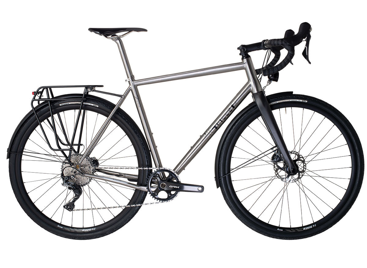 J.Guillem Atalaya Titanium Gravel Bike Shimano 105 Di2 R7100 2x12 Build