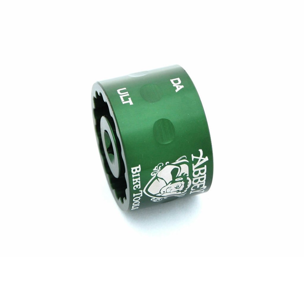 Abbey Bike Tools Dual Sided Bottom Bracket Socket Tool Green / Dura Ace and Ultegra