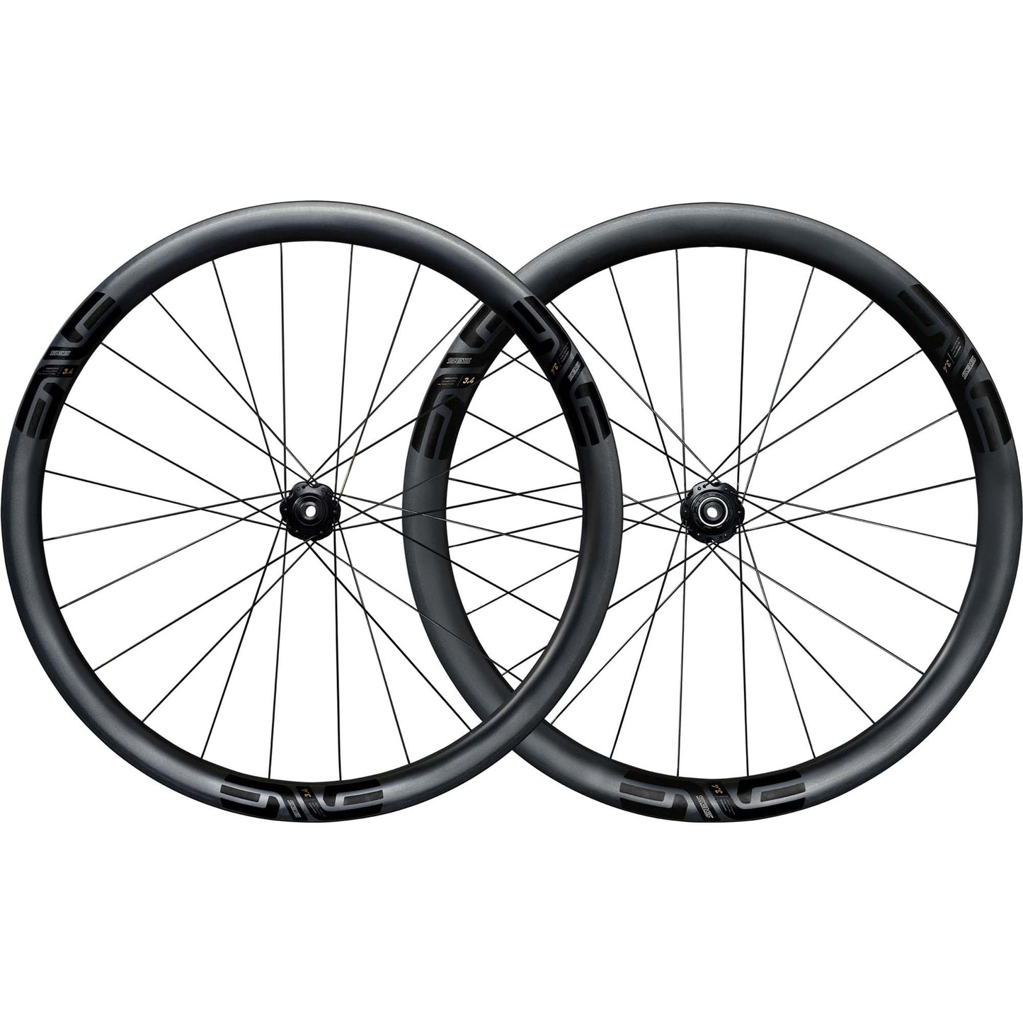 ENVE SES 3.4 Wheelset Black 12/142 / Clincher