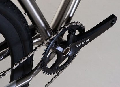J.Guillem Atalaya Titanium Gravel Bike Shimano 105 Di2 R7100 2x12 Build