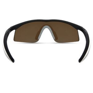 D'Arcs compact glasses 3-lens pack - matt black frame / dark, amber and clear lens