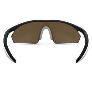 D'Arcs Glasses 3-lens pack - matt black frame / dark, amber and clear lenses