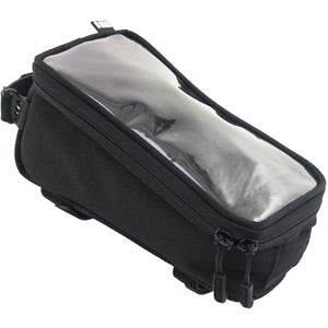 TT20 top tube bag with phone window and stealth cable port
