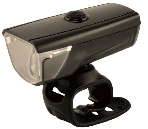Smart Rays Fast Metal Smart Rays 150 (150 Lumens / 25 LUX) Front USB Rechargeale Light in Bl ...