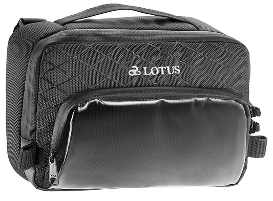 Lotus Commuter Multi-Function Handlebar Bag in Black (1.2L)