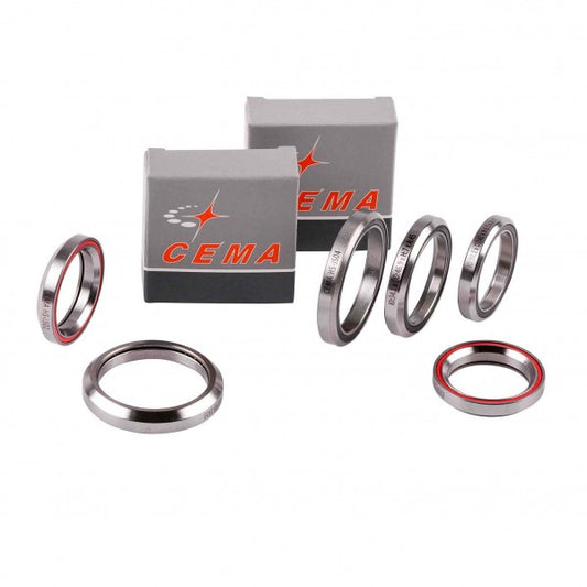 Cema Chrome Steel Headset Bearing (41 x 30.1 x 6.5mm 36/45) JS08