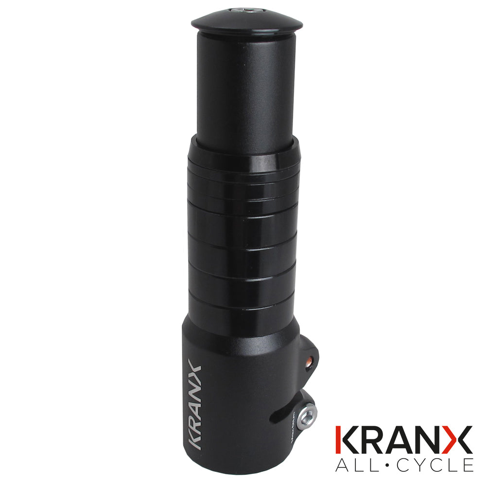 KranX Alloy A/Head Stem Riser - Black