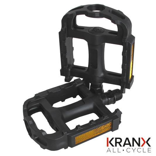 KranX EcoTrek Polymer Bearing Plastic Pedals