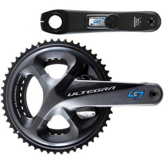 Stages Power LR dual sided power meter - Ultegra R8000 Grey