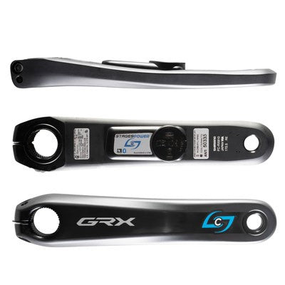 Stages Power L only Power Meter - Shimano GRX RX810 Black